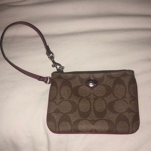 Coach wristlet